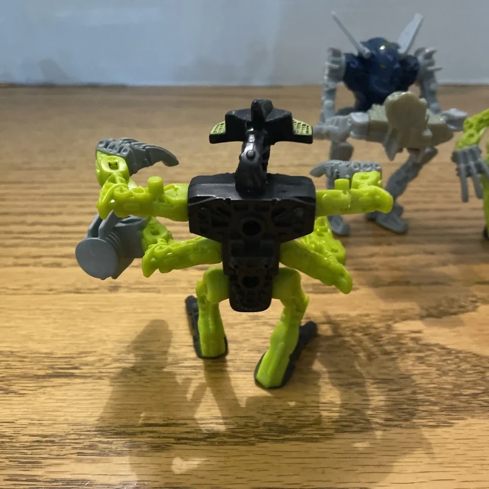 2007-2008 McDonald's Lego‎ Bionicle Toy Figures Lot of 4